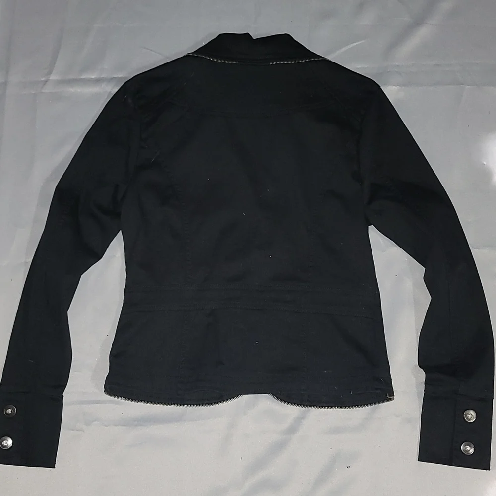 Hot Topic Zipper Trim Heart Zip Jacket XL - Picture 2 of 4
